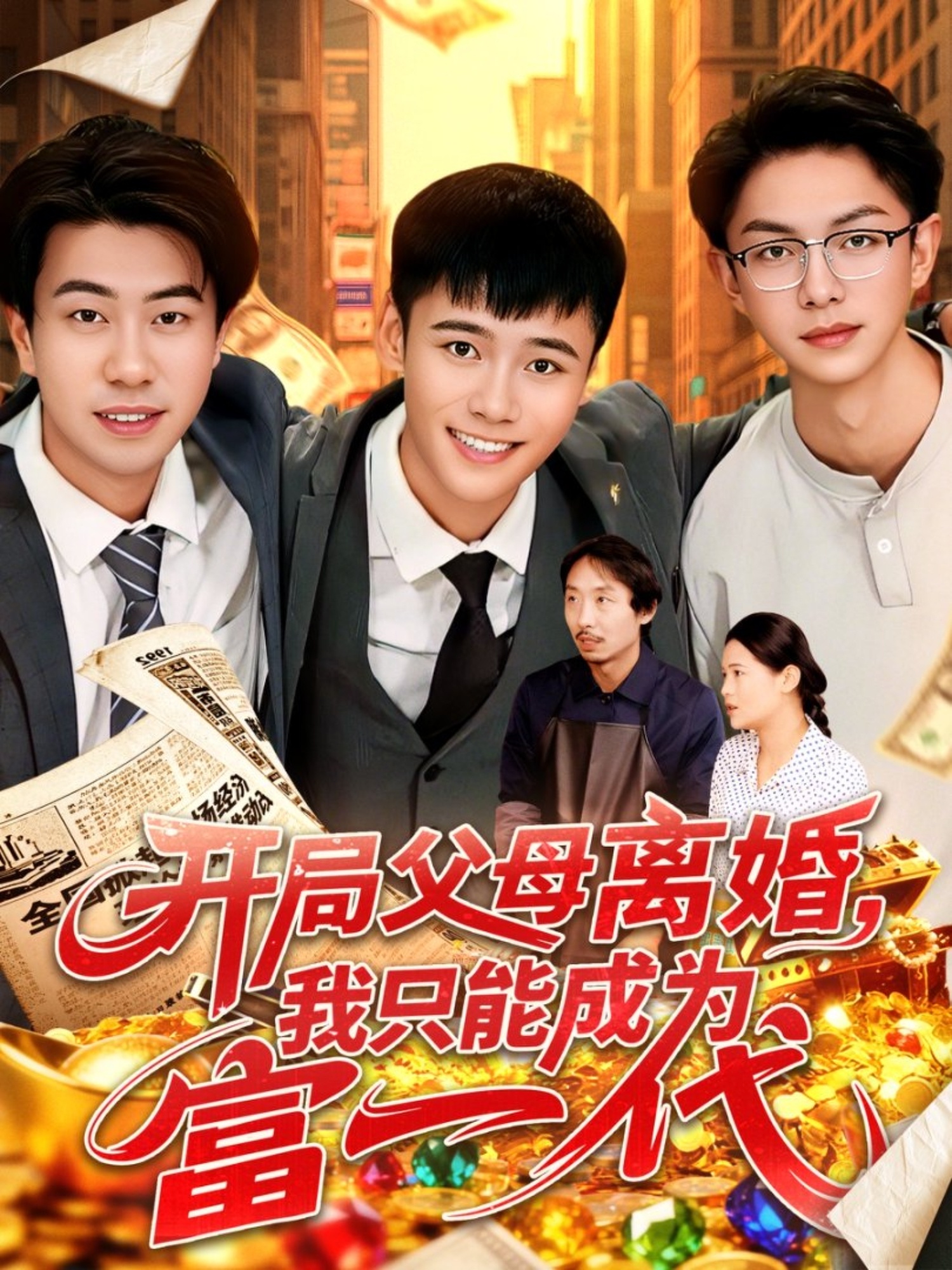 開局父母離婚，我只能成為富一代(全集)